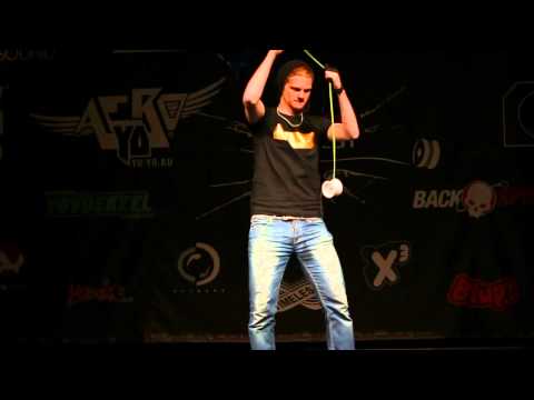 EYYC 2013 Budapest - European Yo-Yo Championship - 4A Division 2nd Place David Molnar