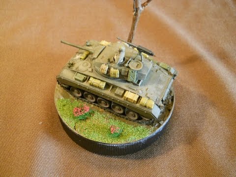 HASEGAWA 1/72 'CHAFFEE' M24 Light Tank - A Build In Pictures