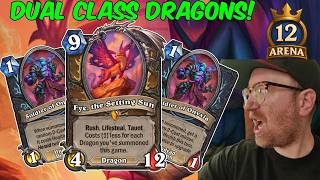 Dual Class Dragons Are OP - 12 Win Hearthstone Arena