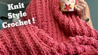 EASY Weekend Chunky Blanket 🧶 With Beginner Friendly Option 🤩