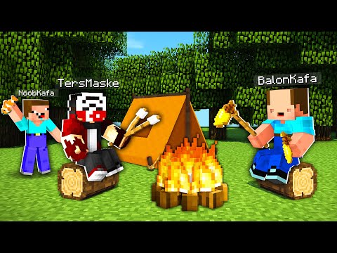 BALON KAFA VE NOOB İLE PİKNİK YAPTIK !! - BalonCraft #277 - Minecraft