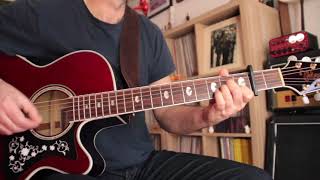 Joan Baez - The Partisan Guitar Cover
