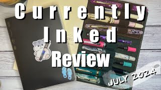 July 2024 #currentlyinked Review - What an Interesting Month! | Anita Anglin