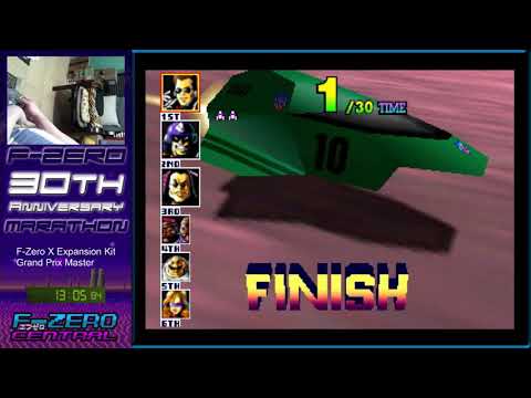 F-Zero X Expansion Kit: GP All Cups Master by Uchiha Madao in 1:15:43 - F-ZERO 30th Anniversary