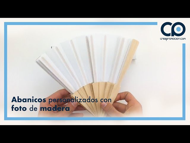 Vídeo relacionado con Abanico Personalizado JLSKCN con Foto y Texto, Abanicos Originales, Abanicos de Madera para Bodas y Verano, Regalos de Verano, Regalos Originales para Mujer (Bambú)