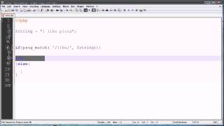 קורס PHP : שיעור 33 - פונקציית preg_match