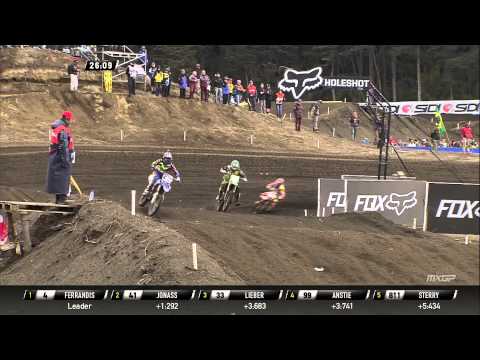Julien Lieber and Max Anstie battle MXGP of Patagonia Argentina 2015 - motocross