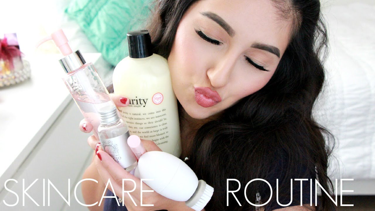 clear and glowing skin routine