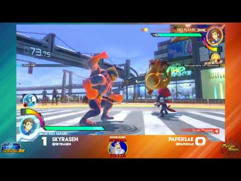 SkyRasen (Machamp) vs PaperSak (Aegislash) -  Pokken at LWG 2-20-18