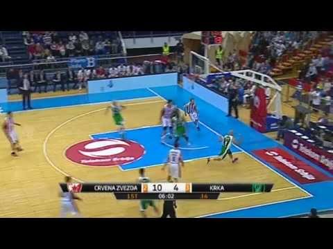 ABA Liga 2014/15, Round 08 match: Crvena zvezda Telekom - Krka