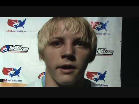 2009 Cadet National 91 pound Greco-Roman champion Colton Howell of Missouri