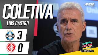 COLETIVA LUÍS CASTRO | AO VIVO | Grêmio x Internacional - Gaúchão 2026