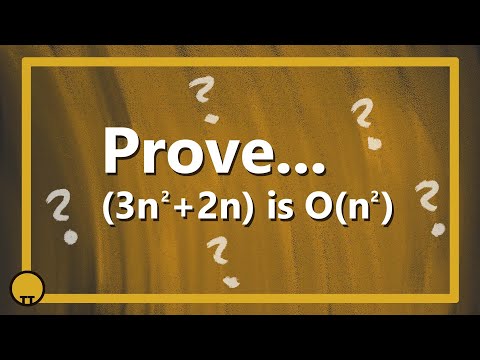 Solving Big-O Problems