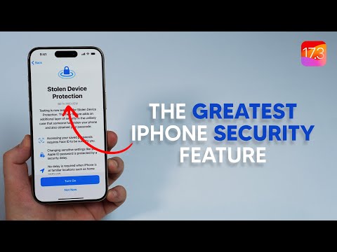 Stolen Device Protection - New Feature you MUST Enable!