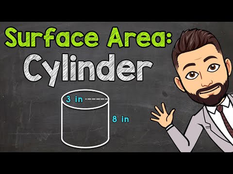 How to Find the Surface Area of a Cylinder | Math with Mr. J