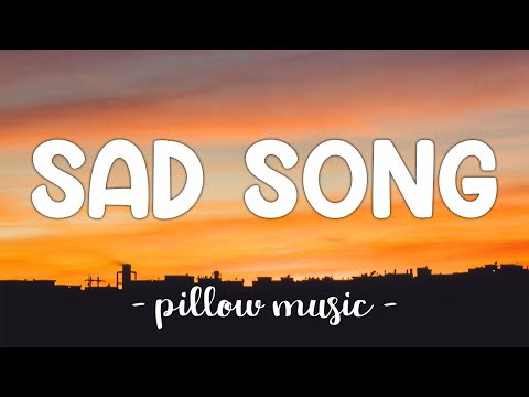 Sad Song - We The Kings (Lyrics) 🎵