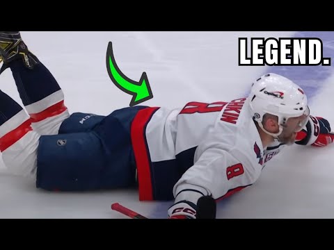 Alex Ovechkin's Iconic Celebration brings back a CRAZY NHL flashback
