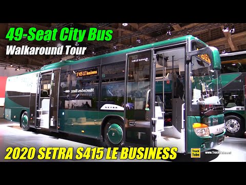 2020 Setra S415 LE Business 49-Seat City Bus - Walkaround Exterior Interior Tour