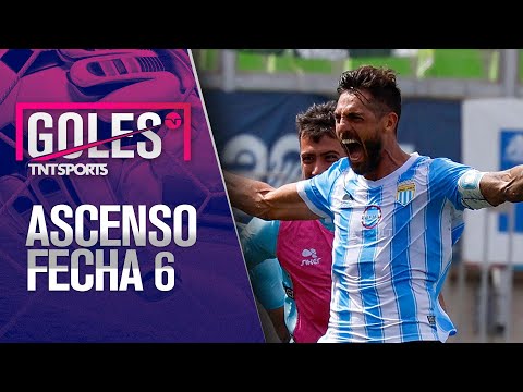 Todos los GOLES | Campeonato Ascenso 2024 - FECHA 6 ⚽