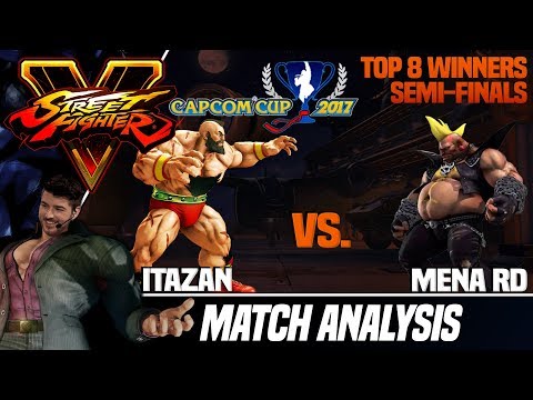 SFV Match Analysis: Capcom Cup 2017 TOP 8 - Itabashi Zangief vs. MenaRD