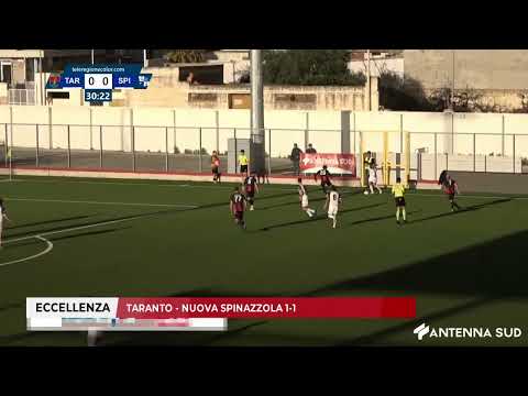 21 DICEMBRE 2025 - ECCELLENZA: TARANTO - NUOVA SPINAZZOLA 1-1