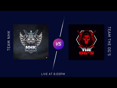 GGWP CHAMPIONSHIP SEASON 2 || CS2 || TEAM NHK VS TEAM THE OG'S