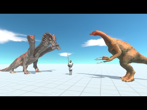 HYDRA & THERIZINOSAURUS vs EVERY UNIT - Animal Revolt Battle Simulator