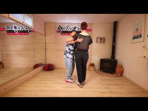 Salsa Cubana lezione 5SP# - Quinta di 6 lezioni - Aguajea con Vuelta.