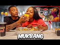 SEAFOOD Mukbang 🦀 : Reacting To The Song Ar'Mon Made For Me ❤️... Excuse My Eye 🥹