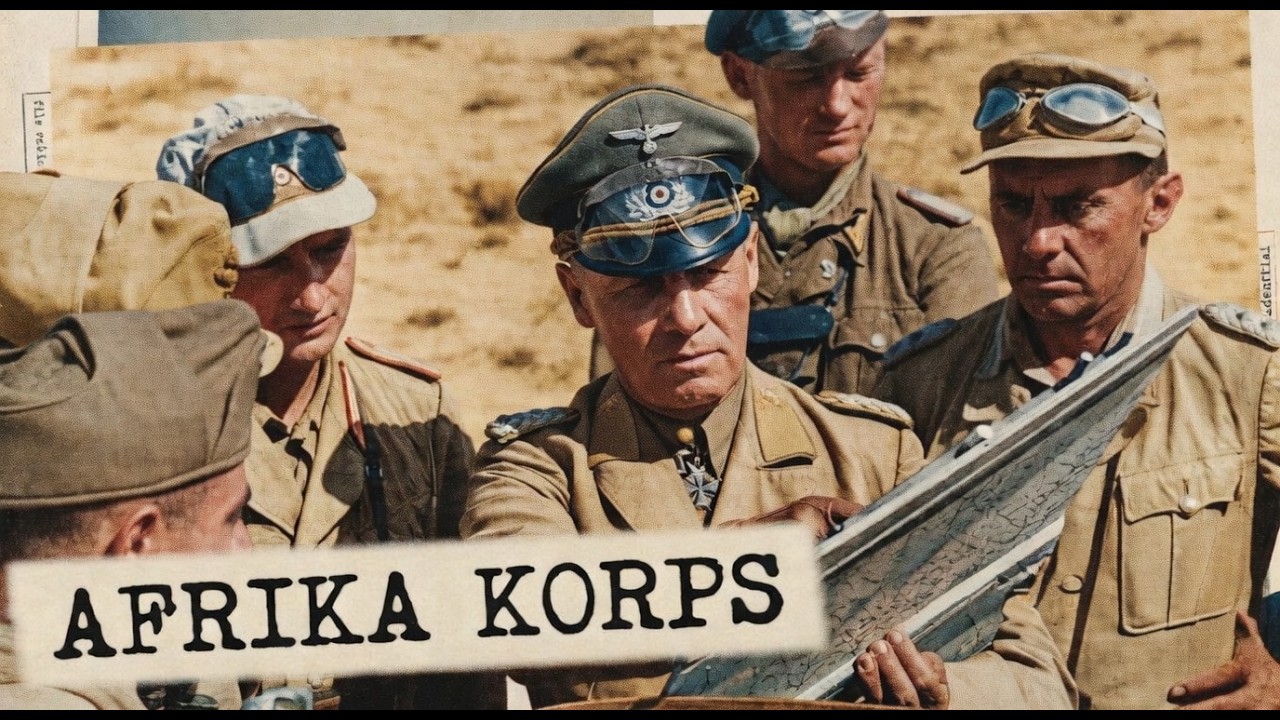 CENAS REAIS! A Campanha do Norte da África  (AFRIKA KORPS)