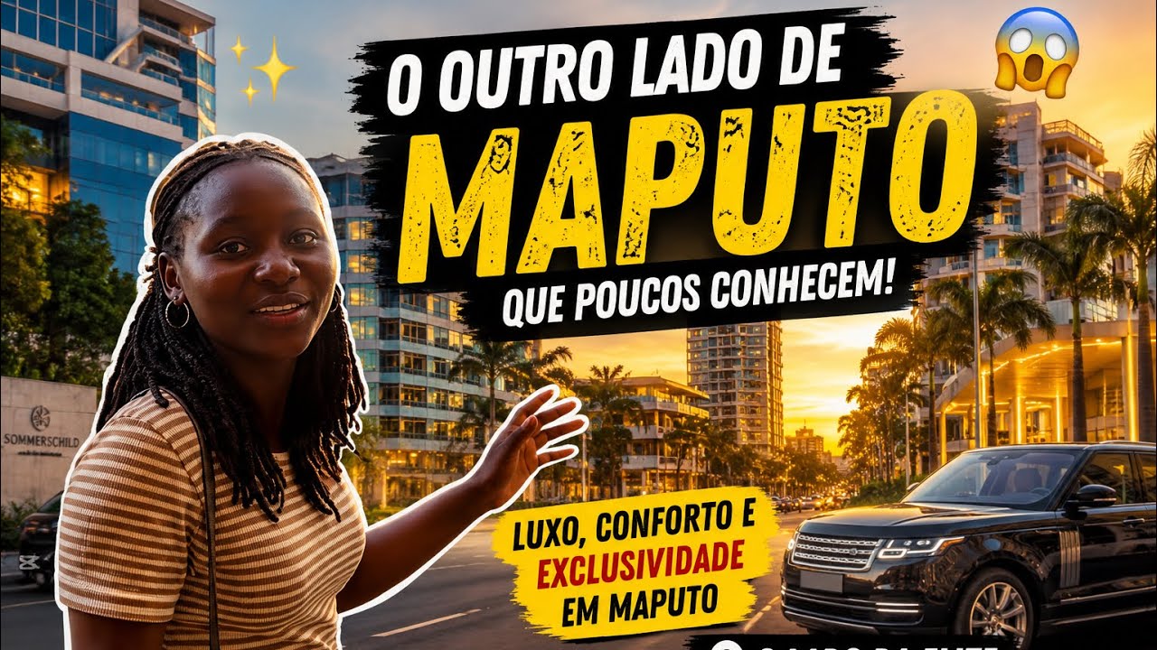 O outro lado de Maputo🇲🇿A cidade da elite que poucos conhecem 😱🇲🇿#maputo #africa #brasil 
