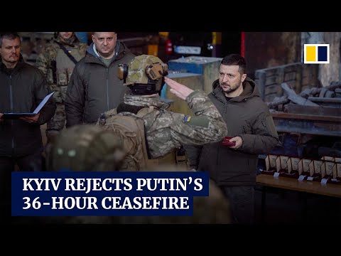 Putin’s ceasefire offer to celebrate Orthodox Christmas rejected by Ukraine