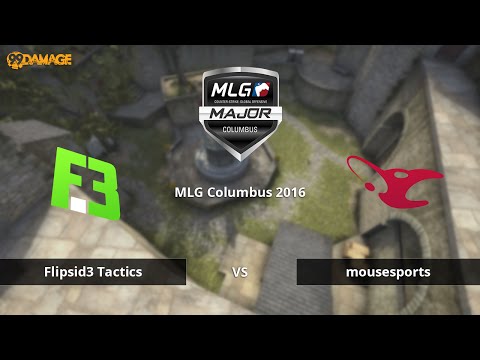 Flipsid3 vs. mousesports | Gruppe A, MLG Columbus 2016 | de_cobblestone