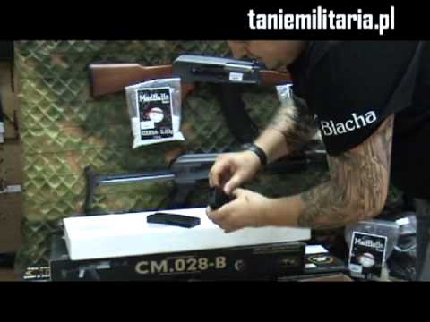 TANIEMILITARIA.PL - PREZENTACJA MODELU ASG M4A1 (d94) FIRMY WELL