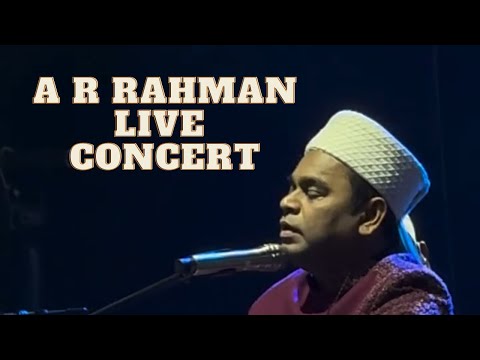 A R RAHMAN LIVE CONCERT MUMBAI | KHWAJA MERE KHWAJA SONG LIVE #arrahman #music