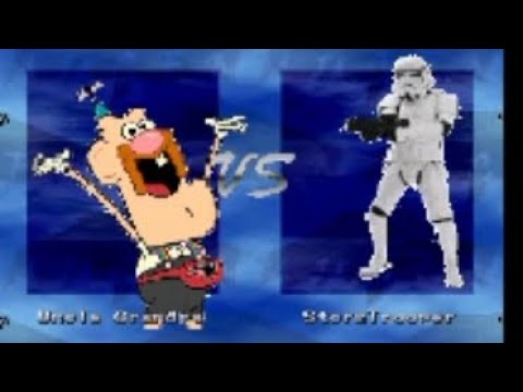 UNCLE GRANDPA vs stormtrooper (mugen)
