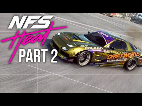 NEED FOR SPEED HEAT Gameplay Walkthrough Part 2 - LEARNING TO DRIFT (Full Game)