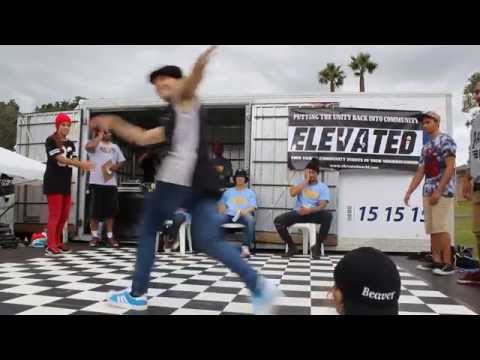 ELEVATED MADTAG 3on3 Bboy Battle - Semi 2 - BGirls Life VS Floor Finesse