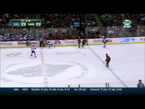 Full OT St. Louis Blues vs Minnesota Wild 3/9/14 NHL Hockey.