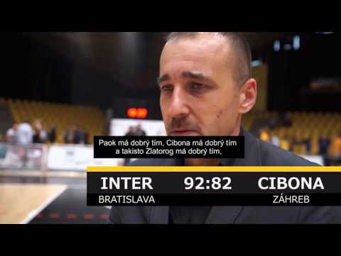 Royal Cup 2015 - Inter Bratislava 92:82 Cibona Zahreb