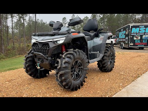 Gen 3 CFORCE 1000 gets New Mud Tires & Mud Clutch Kit