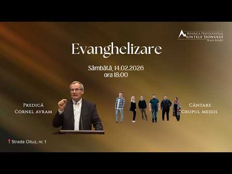 14 februarie 2026 - Seară de evanghelizare