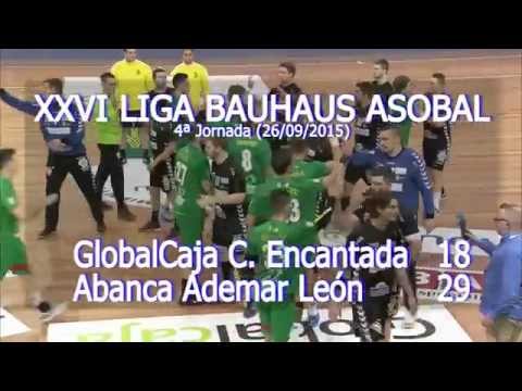 LIGA BAUHAUS ASOBAL J04 GlobalCaja C. Encantada - Abanca Ademar León 18 - 29