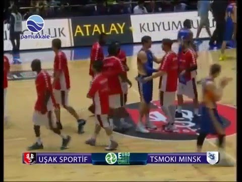 2014-11-05: EuroChallenge - Uşak Sportif  vs. Цмоки-Минск Full Game