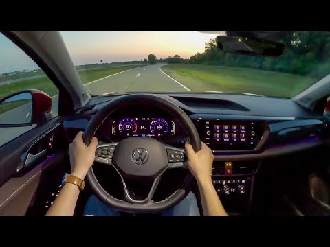2023 Volkswagen Taos SEL 4Motion - POV Sunset Drive (Binaural Audio)