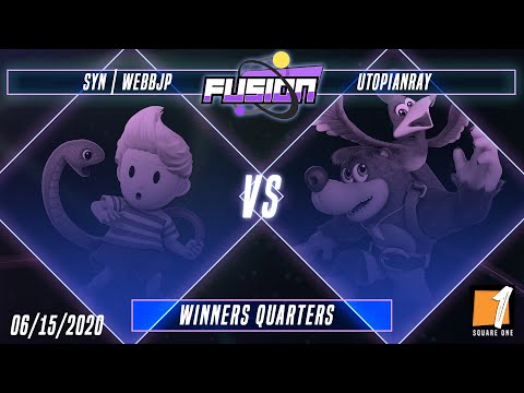 Fusion.EXE #27 - SYN | WebbJP (Lucas) Vs. UtopianRay (Banjo) - Winners Quarters - SSBU