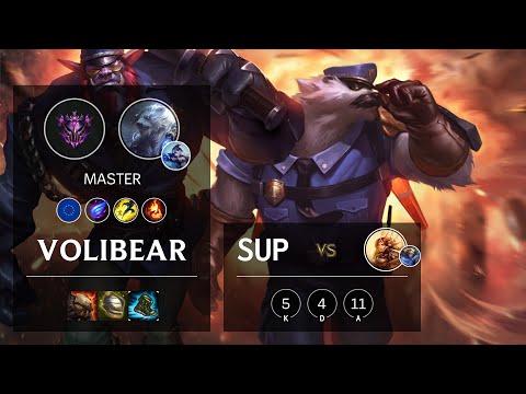 Volibear Support vs Leona - EUW Master Patch 10.15