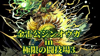 金雷公ジンオウガ in 極限の闘技場3