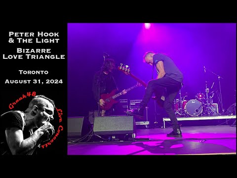 Peter Hook & The Light - "Bizarre Love Triangle" - Toronto - August 31, 2024