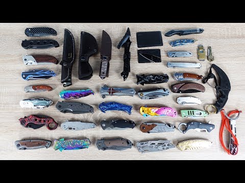 Ich zeige euch meine Messer Sammlung! - Johnny Hand 2019